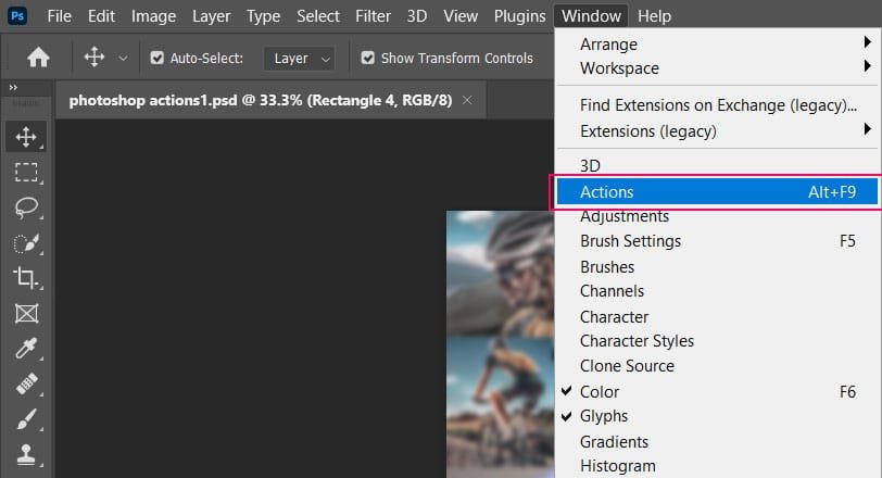photoshop actions