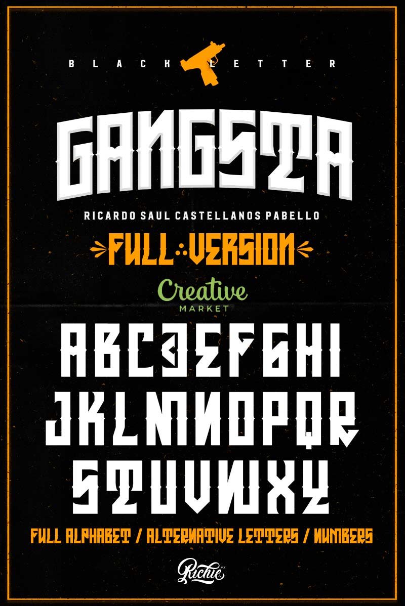 Top 15 Iconic Chicano Fonts to Inspire Your Next Project | ResourceFlix Chicaano fonts