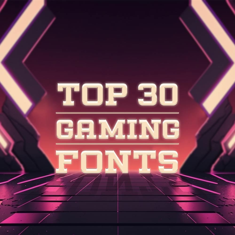 Top 30 Gaming Fonts That Will Level Up Your Design