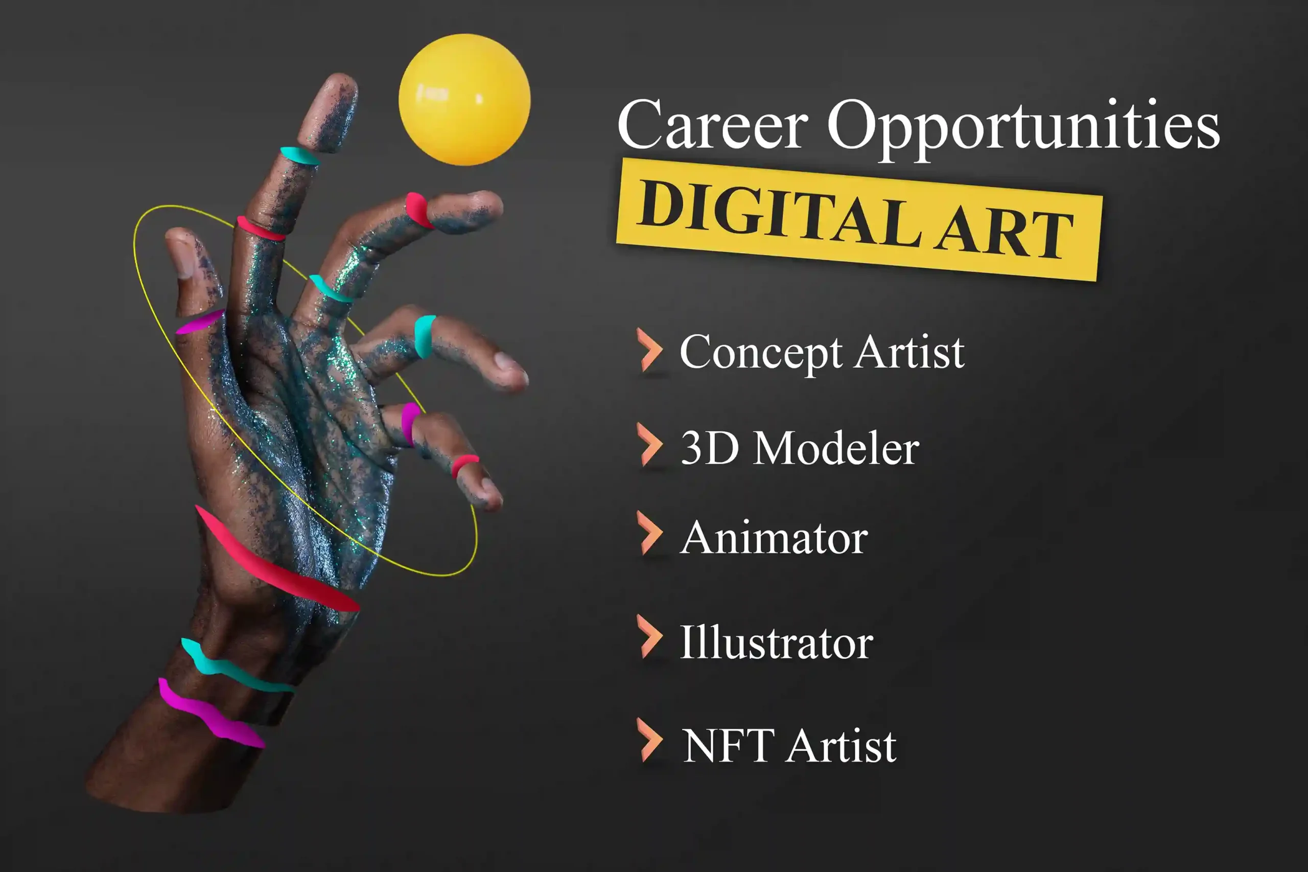 Career options in digital art