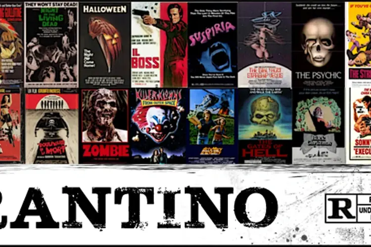 Tarantino a Grind house font