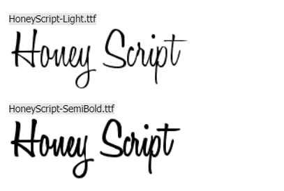 Dancing Script font