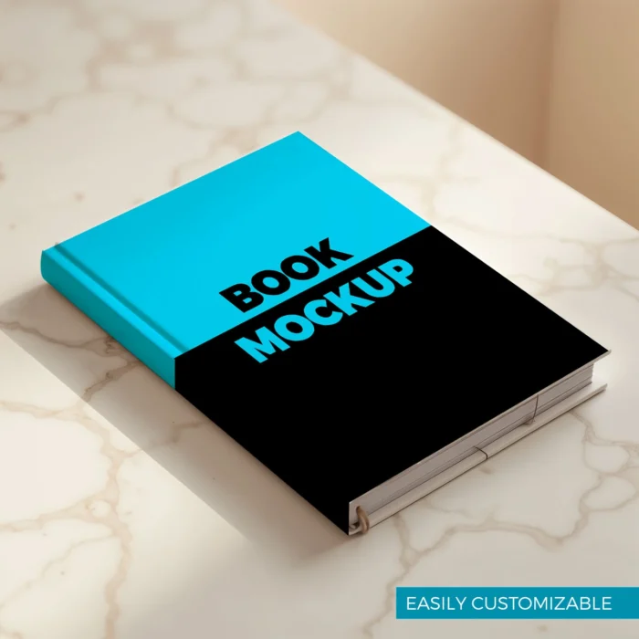 paperback book mockup