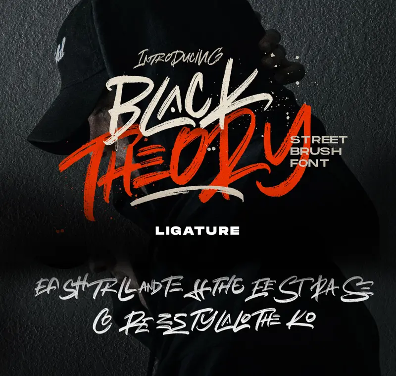 black theory font download