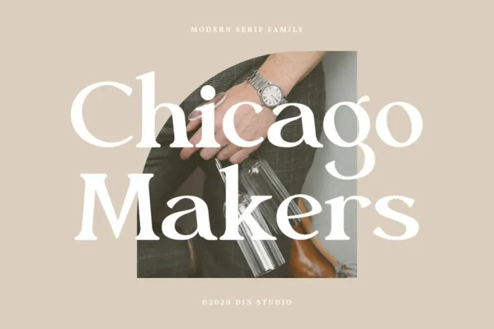 Chicago makers font download