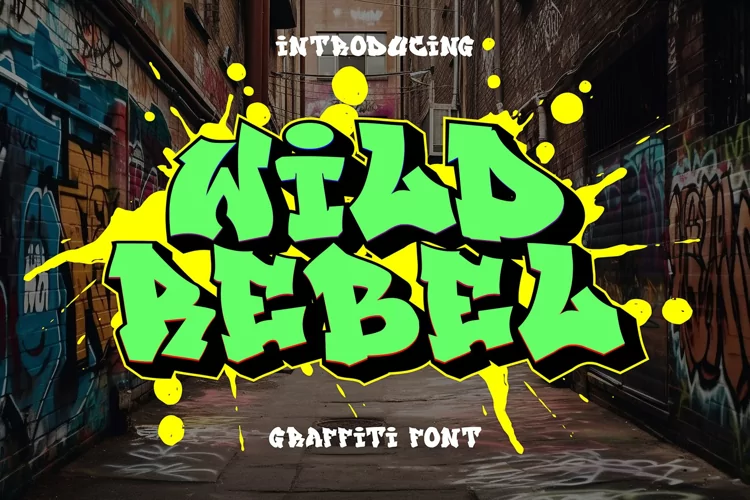 Wild rebel font download