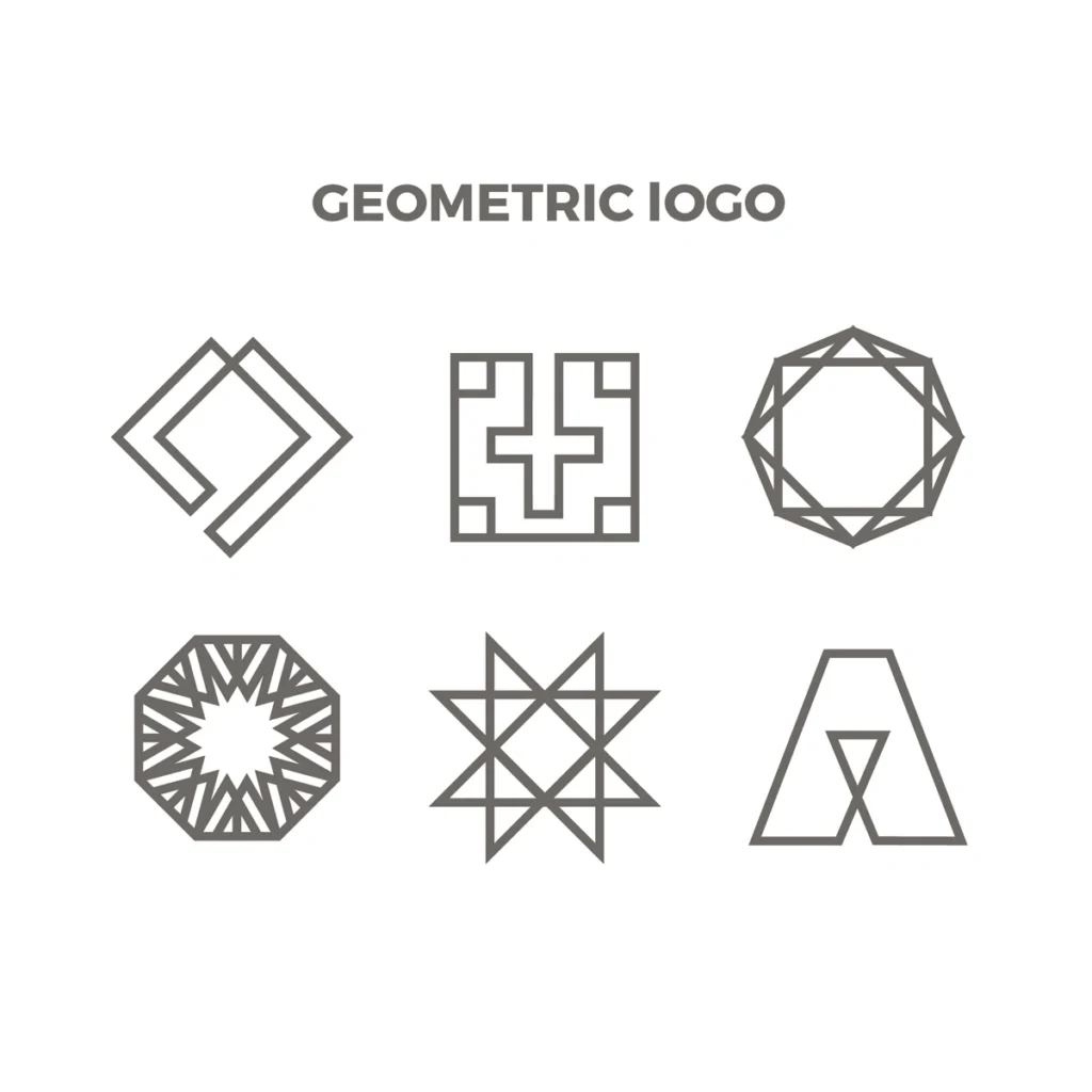 Visual Representation of geometric logos