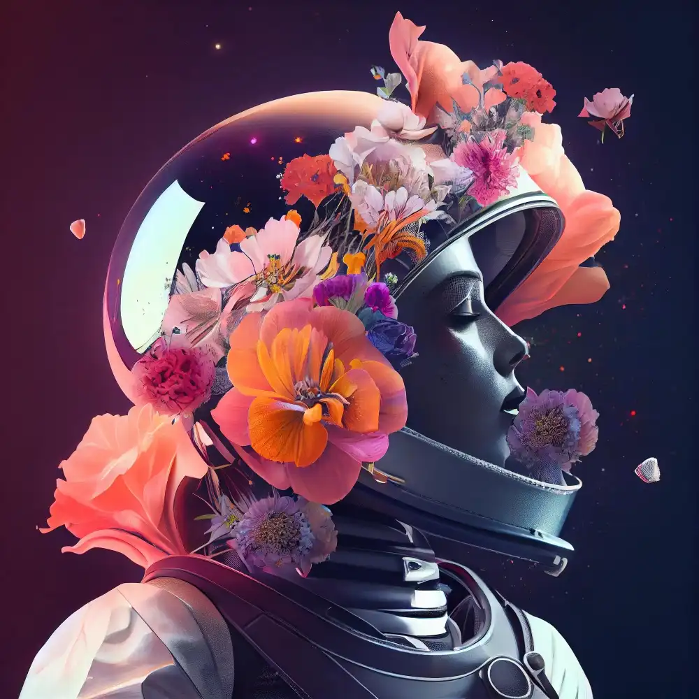 visual of Generative Art Using AI