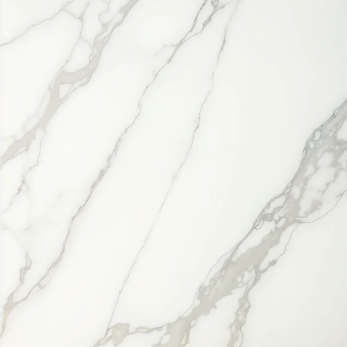 Luxurious white marble texture with subtle veins, ideal for elegant designs and backgrounds.