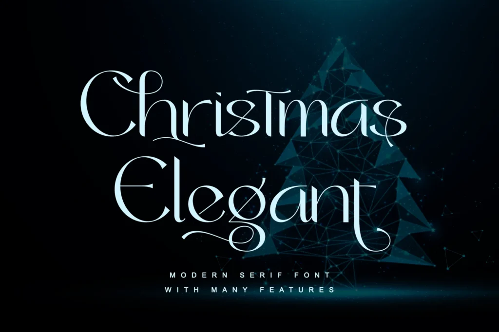visual of Christmas Elegant