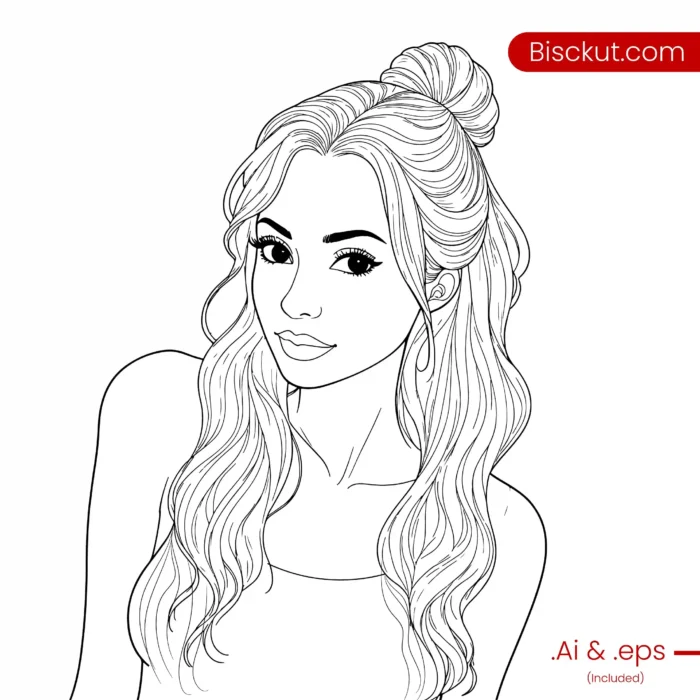 Female Form Line Drawing