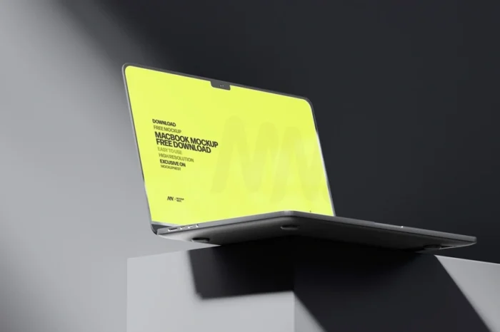 Free MacBook Pro Mockup
