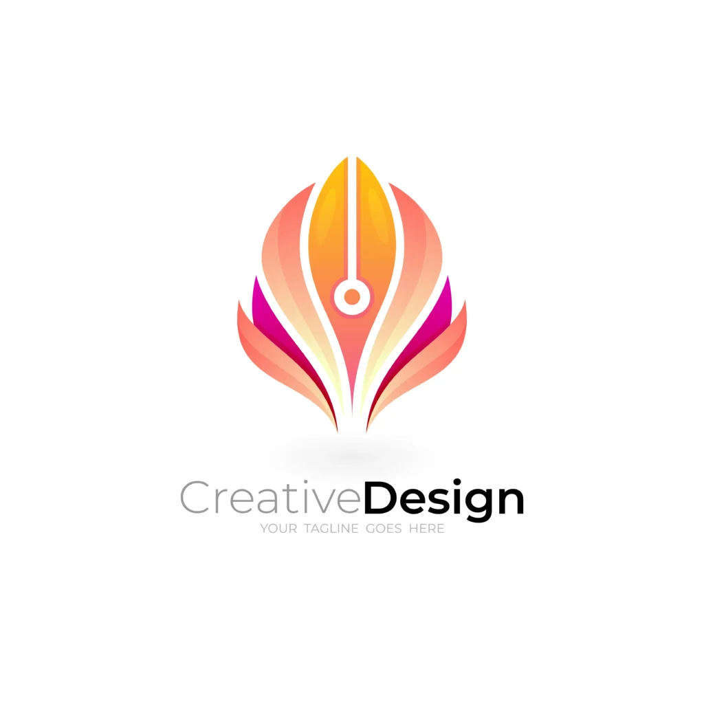10 Working Logo Design Tips to Help You Stand Out | ResourceFlix In this image, you can see that both the logo and text are perfectly balanced.