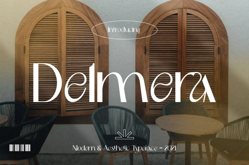 Delmera Font Preview
