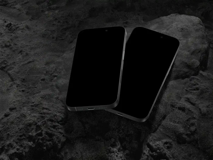 Free Aesthetic iPhone Screen Mockup