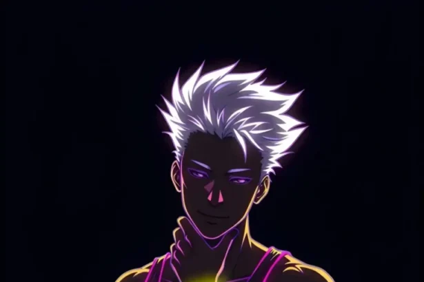 NEON Glowing Anime Wallpaper