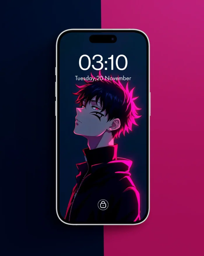 Cool Aesthetic Anime Guy iPhone Wallpaper
