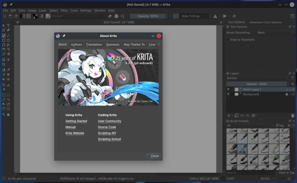 17 Best Photoshop Alternatives in 2025 | ResourceFlix Krita 5.2.9