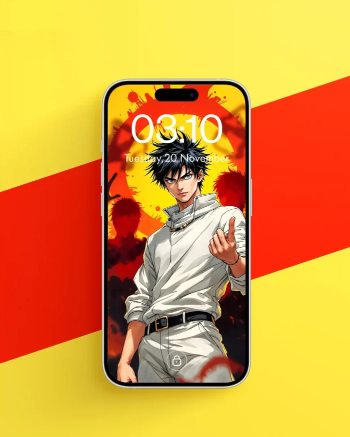 Anime Style Boy Wallpaper in 4K - Image 2