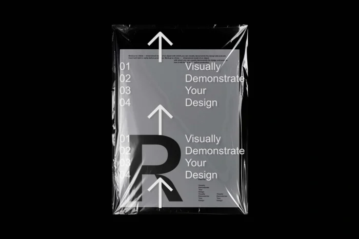 Wrapped Hardcover Book Mockup for showcasing book cover designs in high-quality, glossy finish.