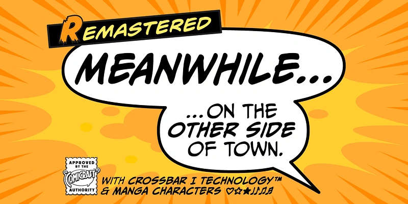 20 Professional Comic Book Fonts That Designers Love | ResourceFlix CC Meanwhile