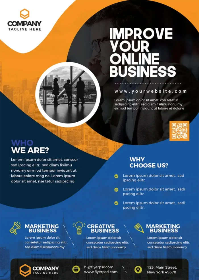 Free Corporate Business Flyer Design