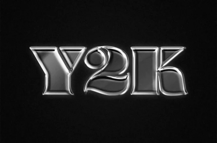 Free 90s Neon Chrome Text Effect