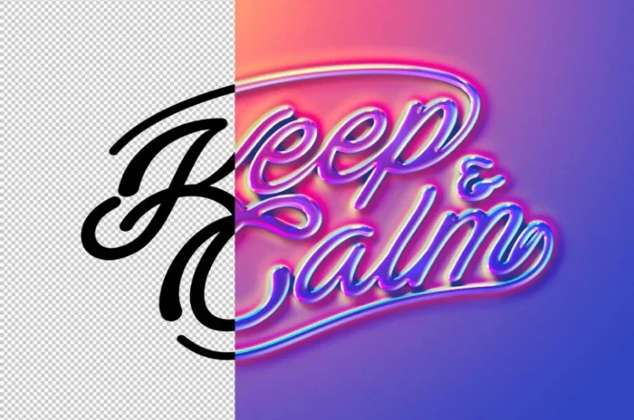 Free Gradient Holo Text Effect - Image 2