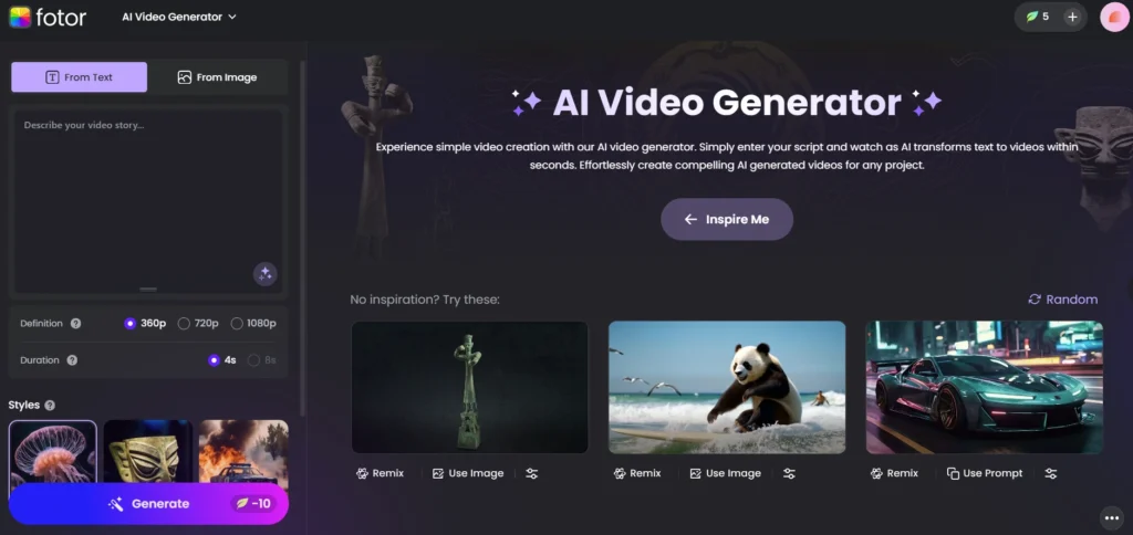 How to Use Fotor’s Video AI Generation: A Step-by-Step Guide