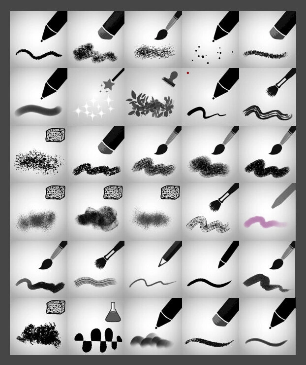 17 Best Krita Brushes to Download for Stunning Digital Art | ResourceFlix Brush Pack Version 2 for Krita by Raghukamath