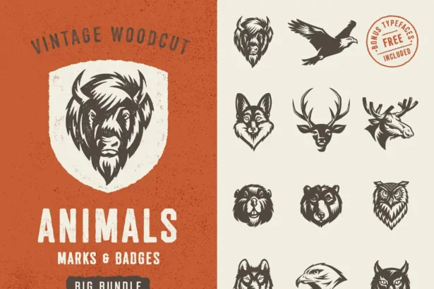Free Animals Logo Vector Bundle