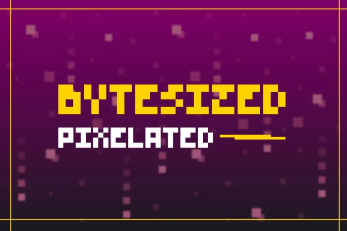 Bytesized Font – A Bold & Futuristic Pixelated Typeface