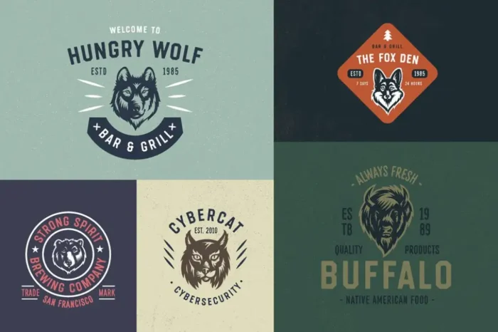 Free Animals Logo Vector Bundle - Image 4