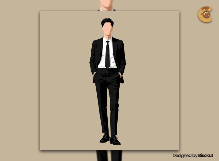 Download this free businessman vector illustration in AI & EPS formats. Fully editable and scalable, perfect for branding, marketing, and corporate designs.