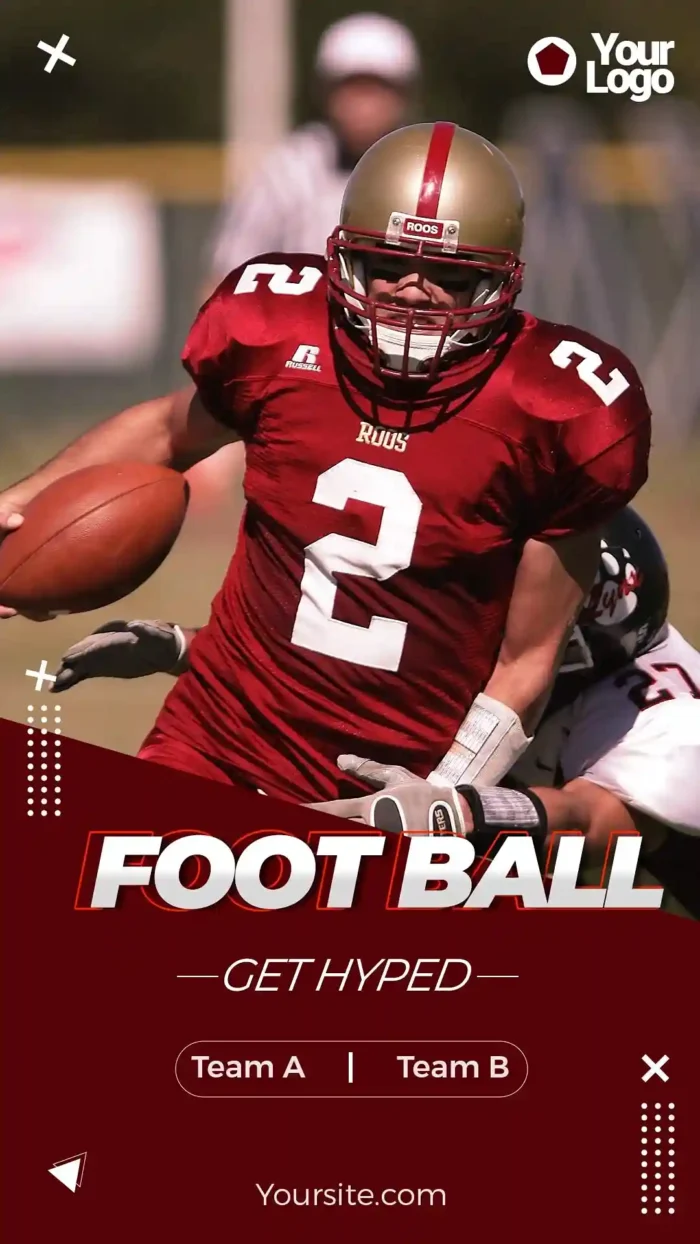 Free NFL Sports Flyer Template