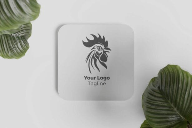 Rooster Logo Template