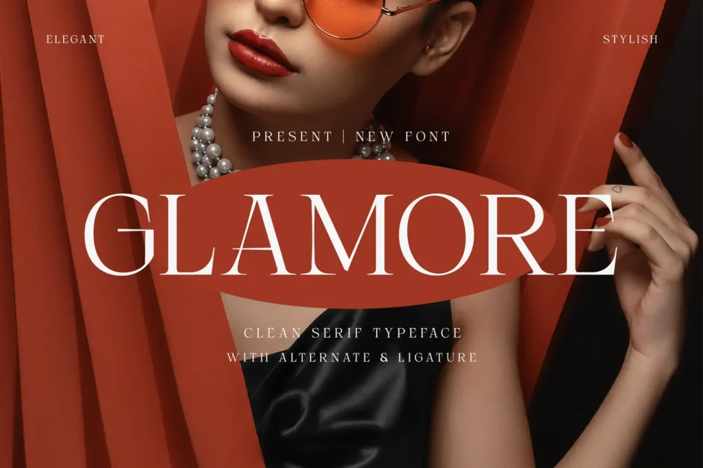 24 Beautiful Romantic Fonts to Celebrate Love All Year Long | ResourceFlix Glamore- romantic font