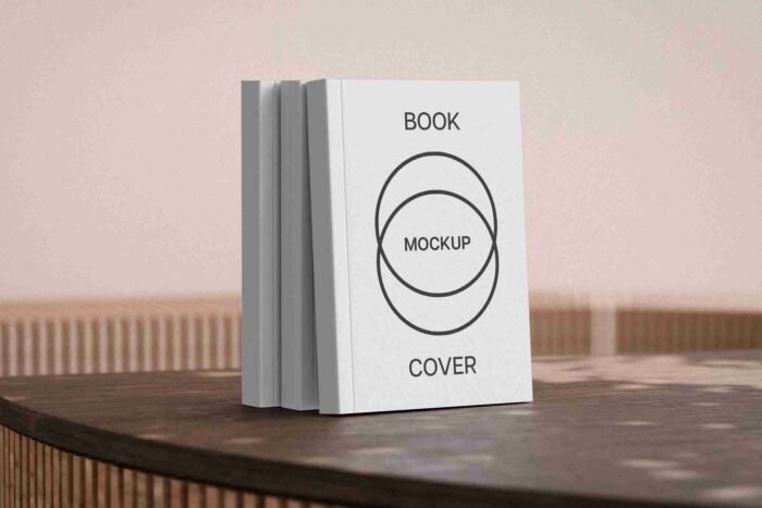 Free Realistic Book Covers Mockup - Image 2
