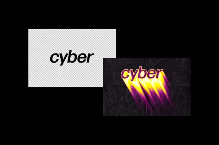 Free Bright Rushing Text Effect - Image 2