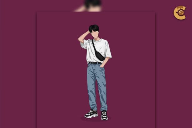 free fashion male vector illustration