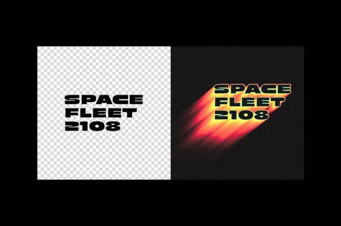 Free Liquid Blur Text Effect