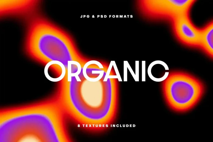 Free pack of 8 high-resolution organic textures for natural design effects.