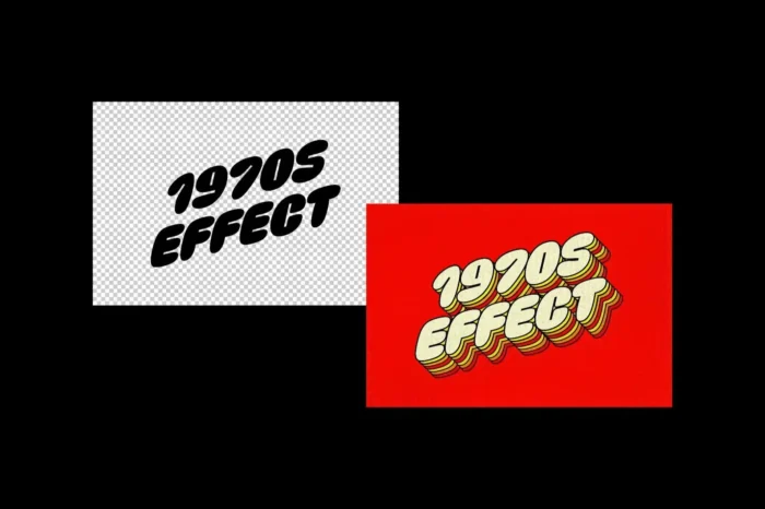 Free 70s Retro Vibe Text Effect