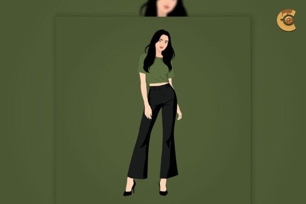 Free Fashion Model Illustration Vector
