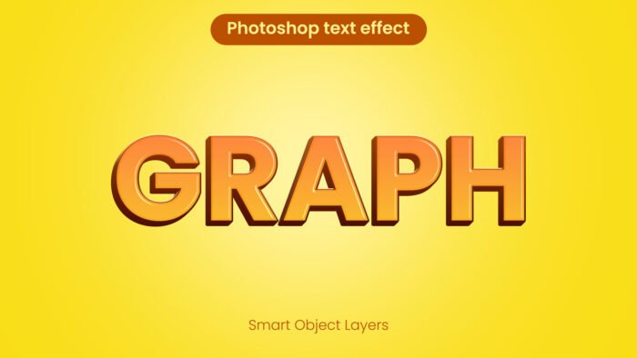 Free 3D Retro Text Effect PSD for bold vintage typography, perfect for posters and branding.