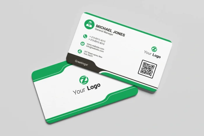 Free Business Card Print Template