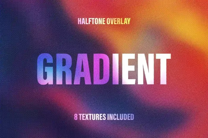 Realistic textured gradient background with grain, color depth, and modern design vibes.
