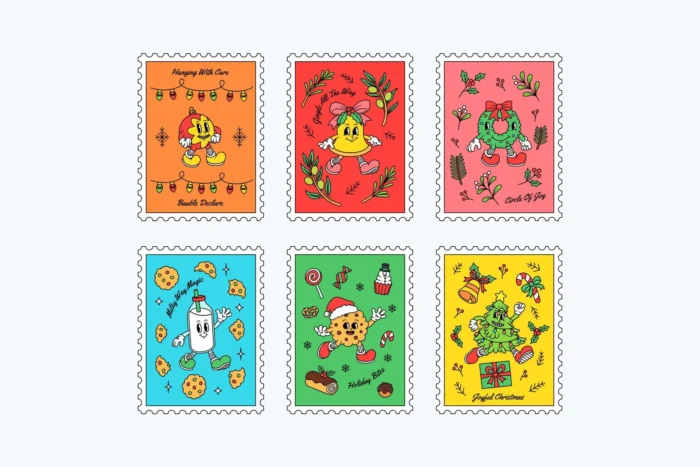 190+ Christmas illustrations pack - Image 4