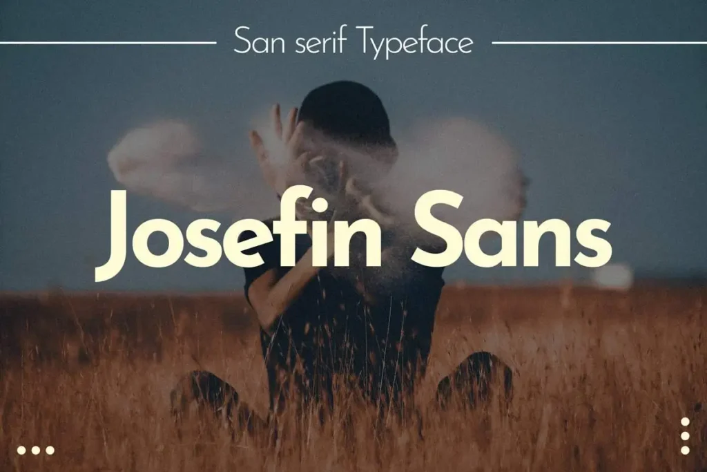 Josefin Sans – A Timeless Geometric Sans-Serif