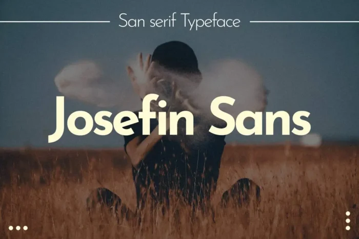 Josefin Sans – A Timeless Geometric Sans-Serif